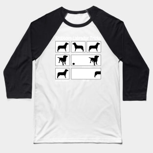 Stubborn Labrador Tricks Baseball T-Shirt